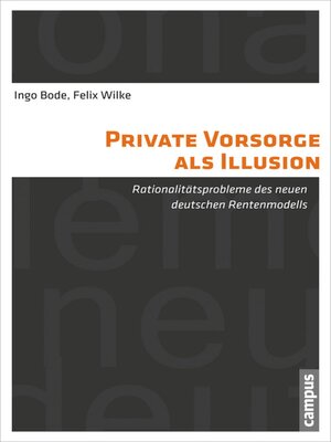 cover image of Private Vorsorge als Illusion